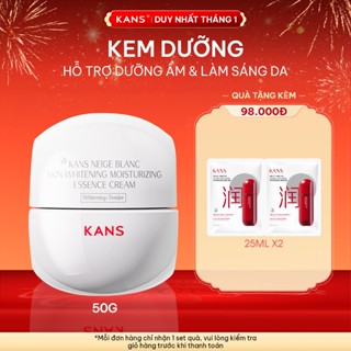  Kem Dưỡng Trắng Da Kans Neige Blanc Skin-whitening Moisturizing Essence Cream 50g Mờ Thâm Sáng Da 