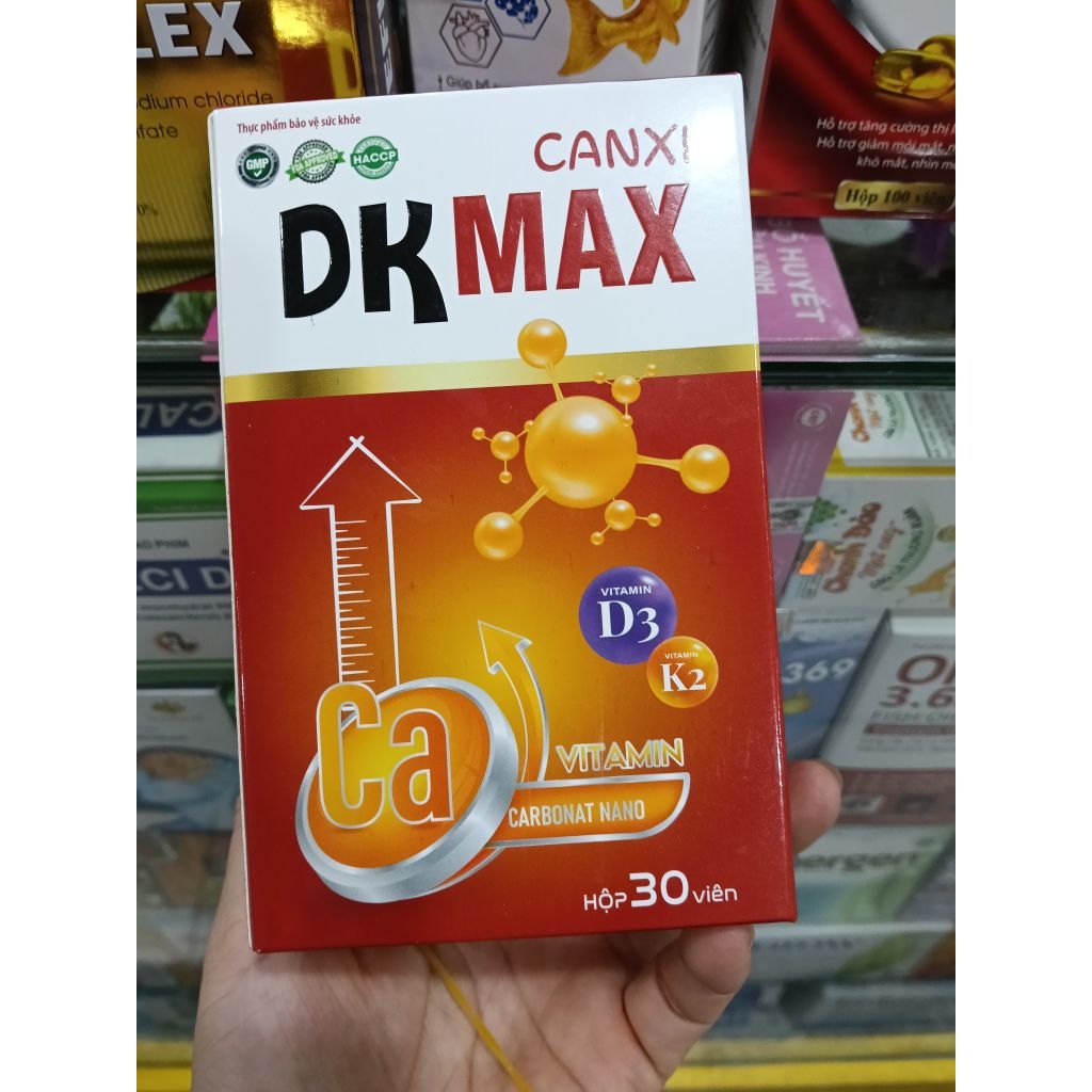 Canxi DKMAX Hộp 30viên.