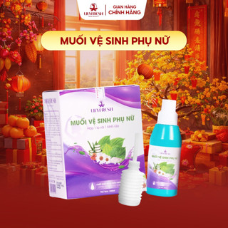  LilyFresh Muối Vệ Sinh Phụ Nữ Chiết Xuất Thiên Nhiên Dung Dịch Vệ Sinh Làm Sạch Dịu Nhẹ Duy Trì pH Khử Mùi 