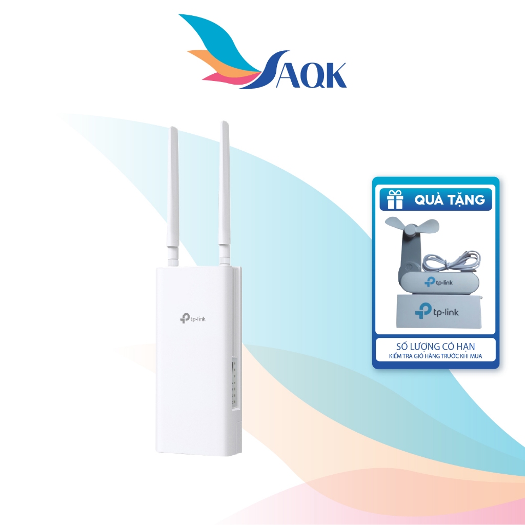 Bộ mở rộng sóng Wifi 4G LTE TP-Link Outdoor Router 300 Mbps TL-MR100-Outdoor - Hàng chính hãng