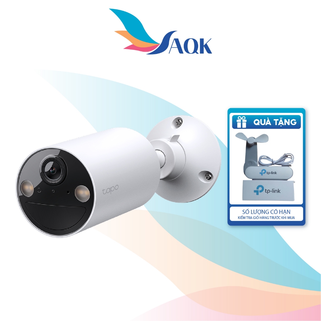 Camera an ninh năng lượng mặt trời TP-Link Tapo AI Kit Solar-Powered Security 2K C410 - Hàng chính h