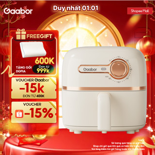  Nồi chiên không dầu GAABOR AF20M-YE01S dung tích 2L công suất 900W nóng nhanh nhỏ gọn giá rẻ 
