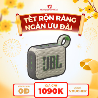  FLASH SALE  Loa Di Động Bluetooth JBL Go 4 - Chính Hãng PGI 