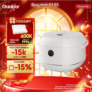  Nồi cơm điện tử Gaabor RC-30T01A dung tích 1.2 lít 5 chế độ nấu đa năng lòng nồi chống dính giữ ấm đến 24H 