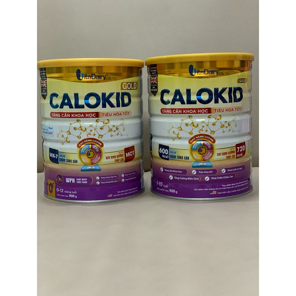 Combo 2 Lon Calokid 0+ 1+ 900g (Date mới nhất)