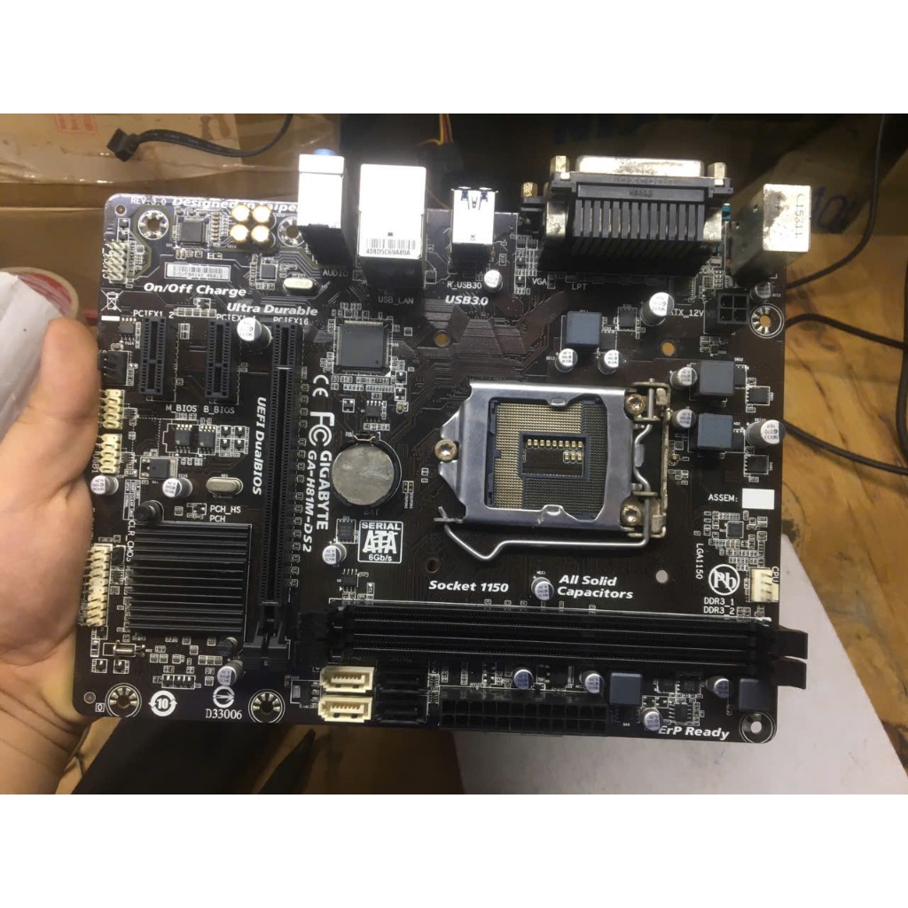 Mainboard GIGABYTE GA - H81M - DS2 hàng chính hãng