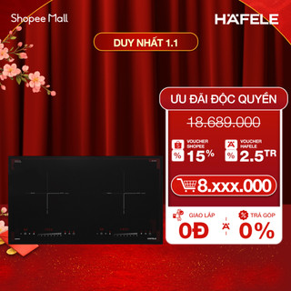  Bếp từ 2 vùng nấu Hafele HC-I2732A 536.61.726 