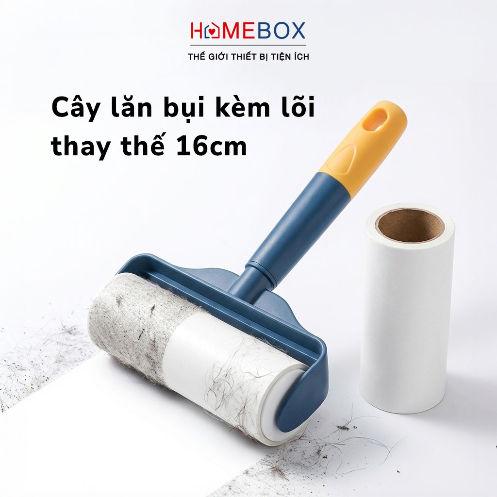 Cây Lăn Bụi Quần Áo Siêu Dính Con Lăn Lông Thú Cưng Chó Mèo Vệ Sinh Sofa Chăn Màn Lông Xơ Ga Giường