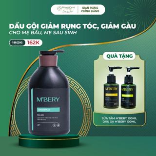  Dầu gội cho mẹ sau sinh M'Bery ngăn rụng tóc bết tóc thơm mềm mượt siêu tiết kiệm 500ml 