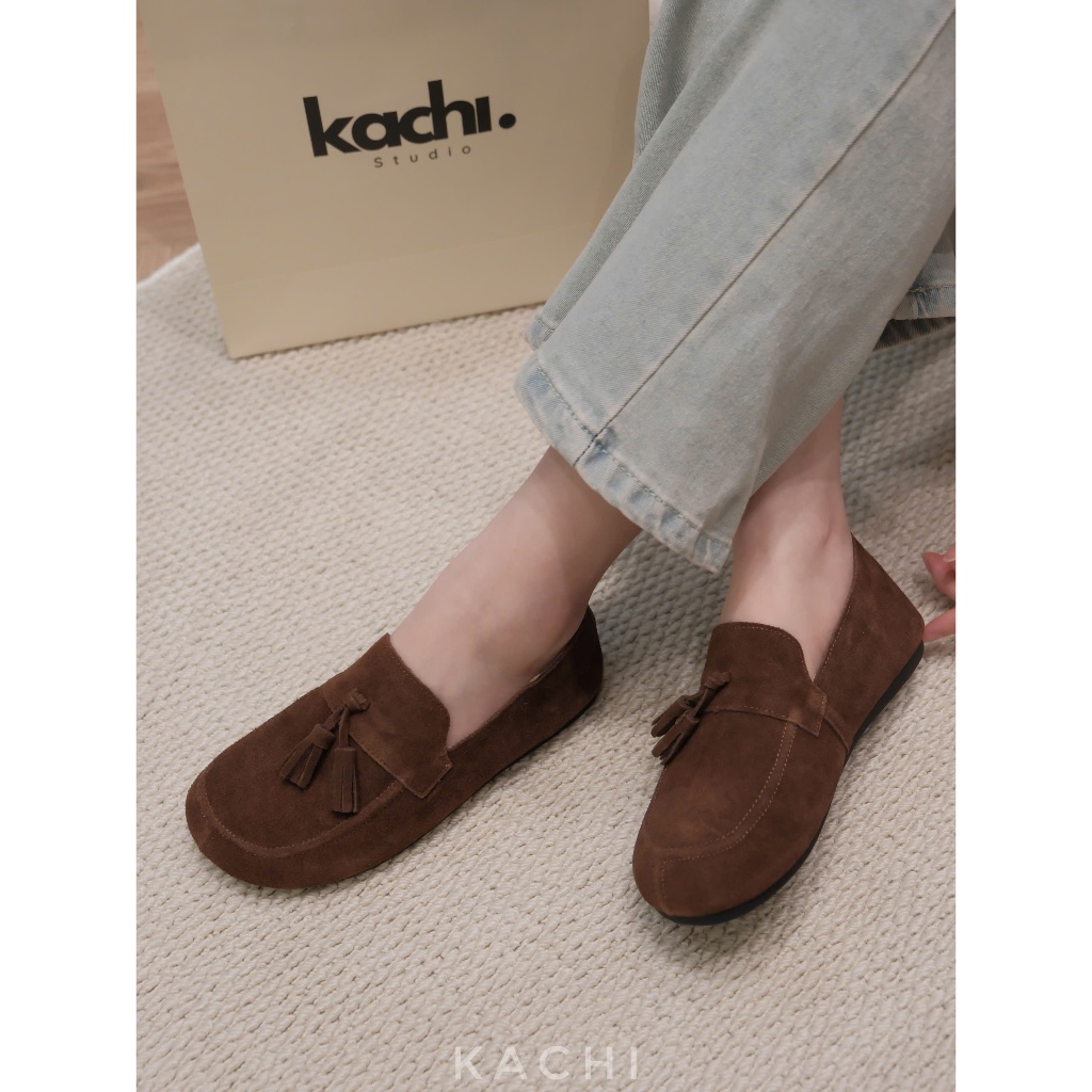 Kachi House M2866 Loafer charm chuông