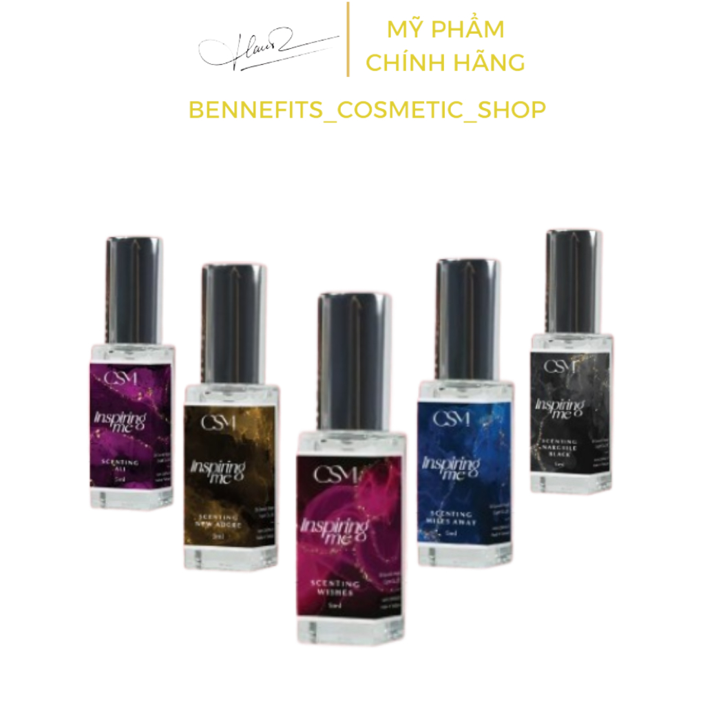 Nước Hoa Cosima Hương Hoa Quyến Rủ Lưu Hương 24h Mini 5ml Nam Nữ Chính Hãng