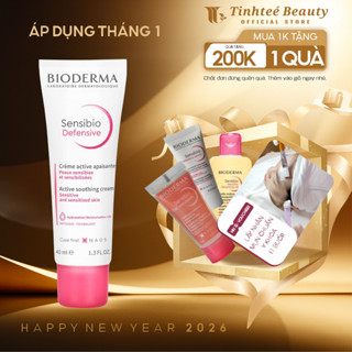  Kem dưỡng ẩm làm dịu da dành cho da nhạy cảm Bioderma Sensibio Defensive 40ml 
