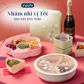  Hộp Đựng Mứt Bánh Kẹo Tết Đa Dạng Kiểu Dáng HARU - Chính hãng Inochi 