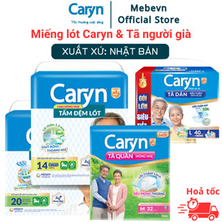 Miếng lót Caryn chính hãng, tấm đệm lót Caryn cho người già và chị em sau sinh đủ size L XL