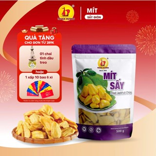 Mít sấy giòn nguyên cánh Thuận Hương 500g 200g - Đồ ăn vặt trái cây sấy - Mít sấy không đường - Hàng xuất khẩu loại 1 