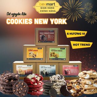   Tặng Túi đựng Giấy nến  VŨ TRỤ Set làm bánh Cookie NEW YORK thơm ngon SỐ 1 siêu nhiều lựa chọn 