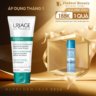  Mặt nạ tẩy tế bào chết cho da dầu mụn URIAGE HYSÉAC MASQUE GOMMANT 100ml 