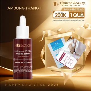  Serum EKSEPTION Hyaluronic ZnPCA Mixlab giảm mụn kiểm soát nhờn 75ml 