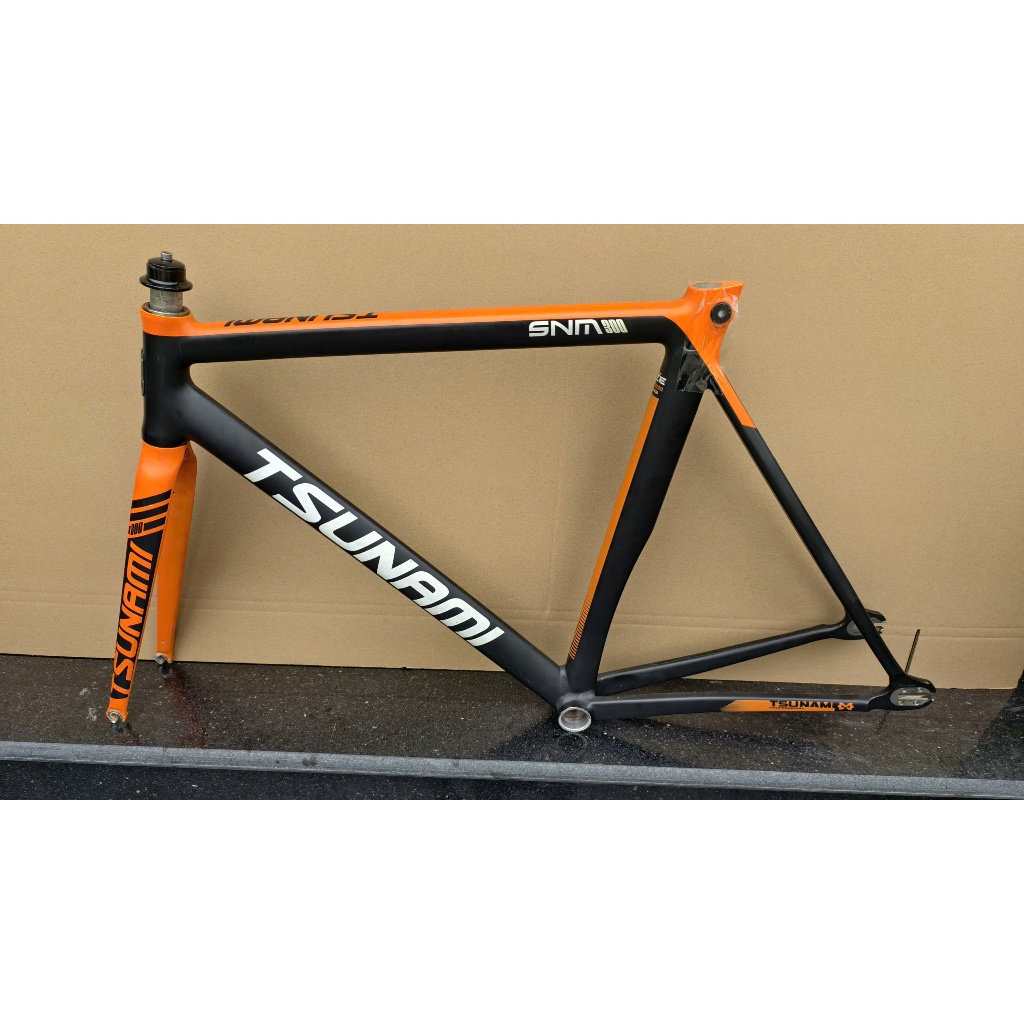 Khung phuộc cũ xe đạp fixed gear 2hand shop sẽ báo tình trạng