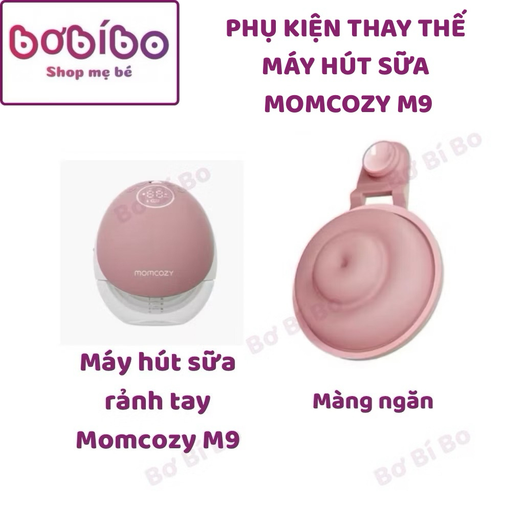 Màng hút máy hút sữa Momcozy M9- Phụ kiện nhập khẩu tương thích Máy hút sữa Momcozy M9