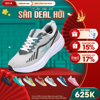  Giày thể thao chạy bộ nam nữ Goya Plus năm 2025 siêu nhẹ siêu êm chống trơn trượt siêu thoáng khí 