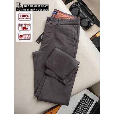 Quần Dài Kaki Urban Nam Chất vải Kaki 2 Da Cao Cấp Dày Mềm Co Giãn dành cho mùa đông lạnh, form ống đứng - BRAVERY