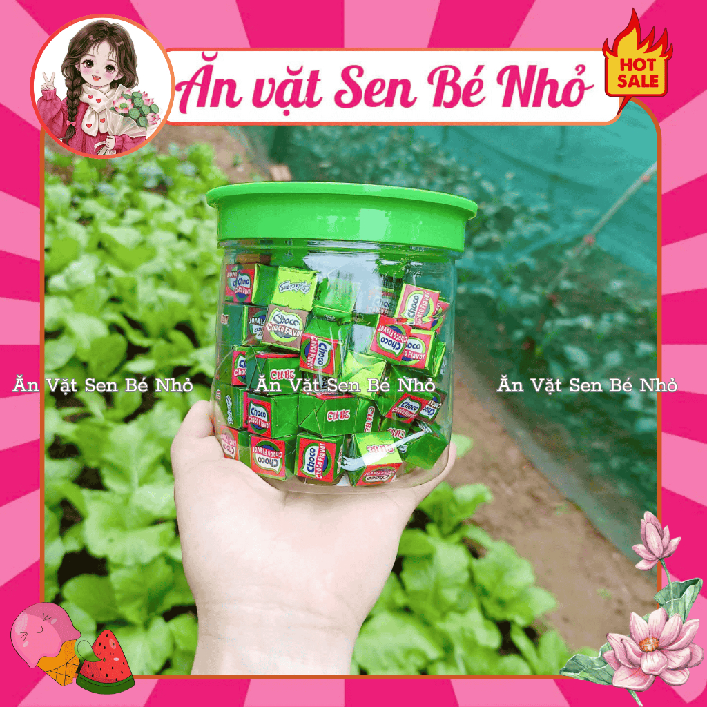 [HỘP 100 VIÊN] Kẹo sữa socola cube Doten, choco cube candy, thơm ngon hấp dẫn
