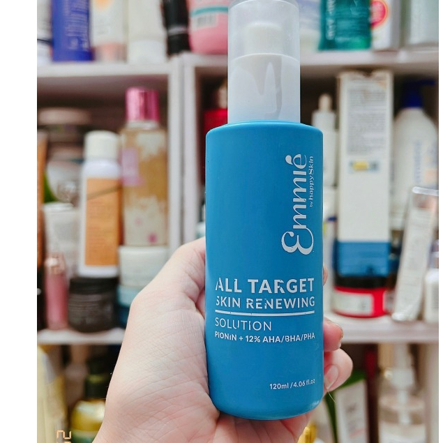 Dung Dịch Tẩy Tế Bào Chết Emmie By Happy Skin All Target Skin Renewing Solution 120ML