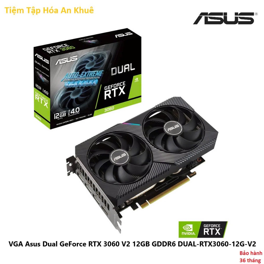 Card Màn Hình ASUS Dual GeForce RTX 3060 12GB GDDR6