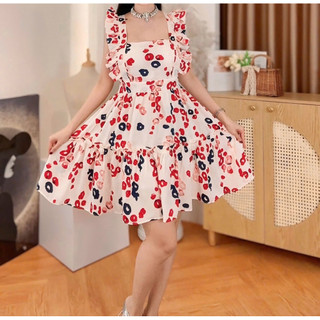 Đầm cánh tiên dáng ngắn