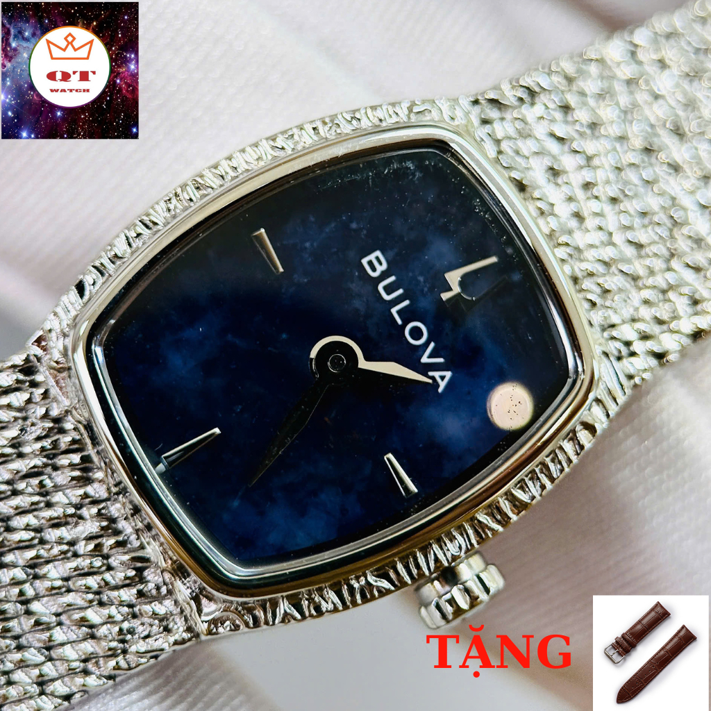 Đồng Hồ Nữ Bulova 96L343 Chính Hãng Tặng Kèm Dây Da Cao Cấp