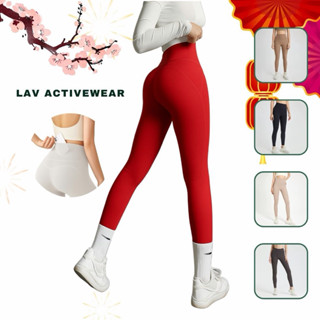  Quần dài legging tập yoga gym thể thao chất thun lạnh lulu cao cấp quần có túi đựng tôn mông gen bụng - LAV Activewear 