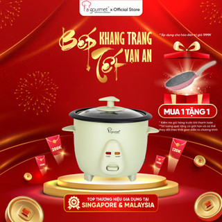  Nồi cơm điện mini La gourmet  lòng chống dính Tritanium Dura an toàn sức khỏe bảo hành 12 tháng - 2L dung tích nấu 0.6L  