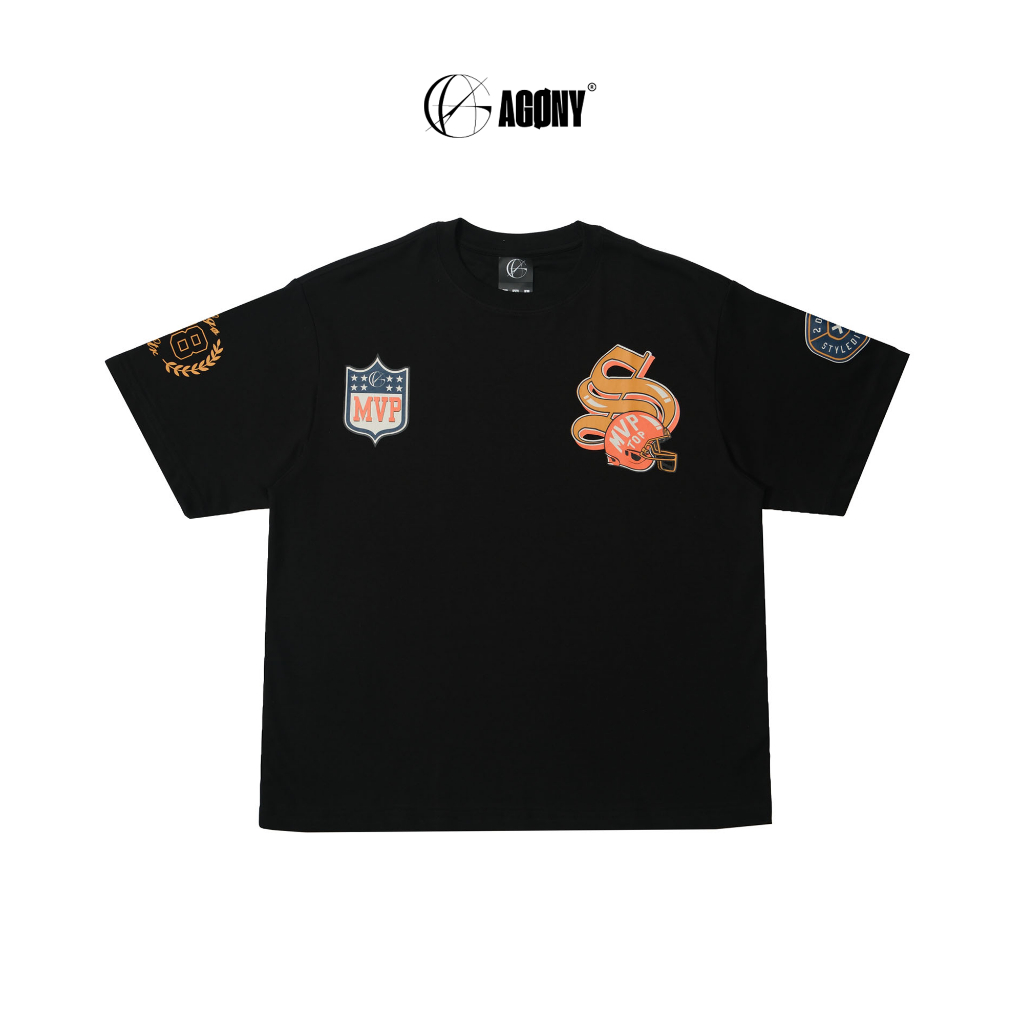 Áo Thun Los Angeles Superbowl MVP TOP Đen – AGONY STORY