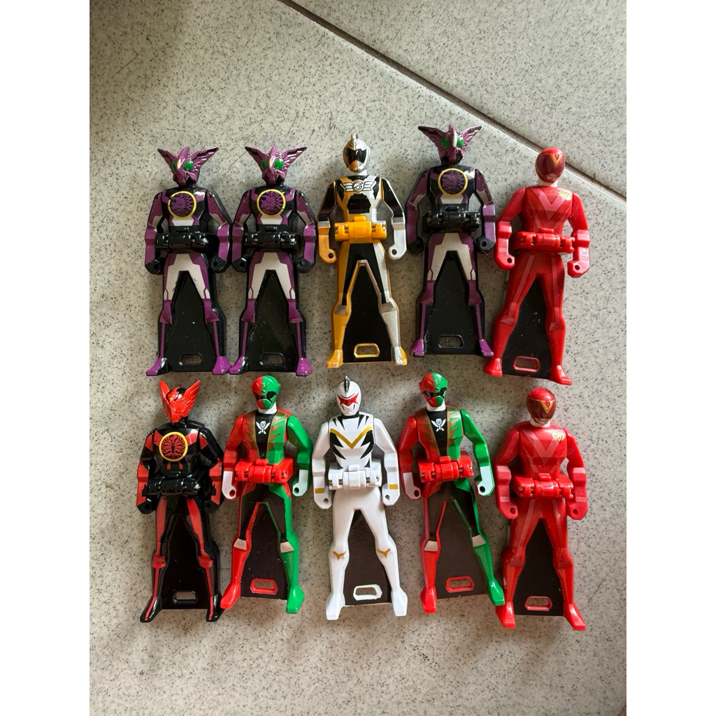 Key gokaiger - Key Sơn - Key OOO Đồ chơi siêu nhân hải tặc sentai