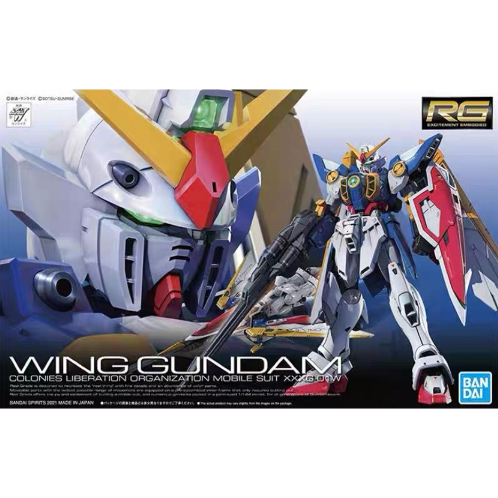 MÔ HÌNH LẮP RÁP RG WING GUNDAM COLONIES – 1/144