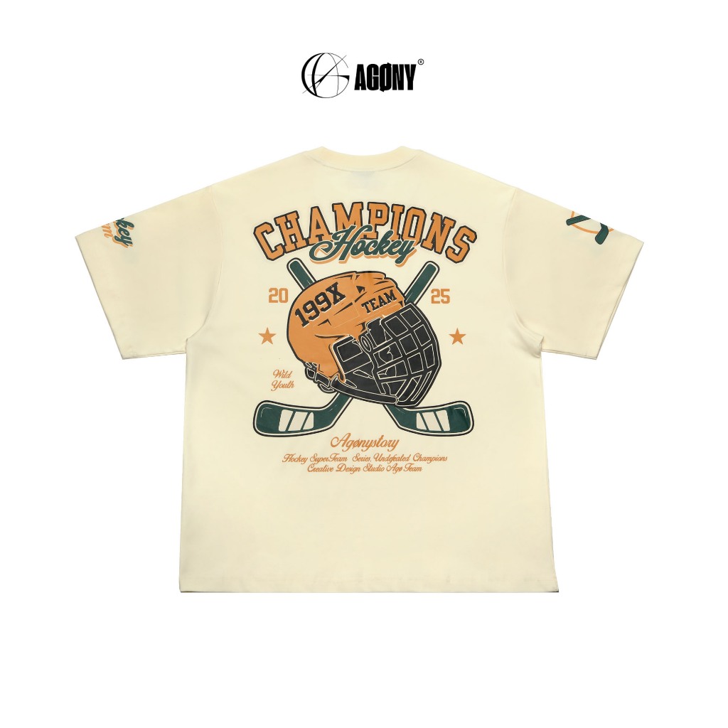 Áo Thun Champions Hockey 199X Team Kem – AGONY STORY