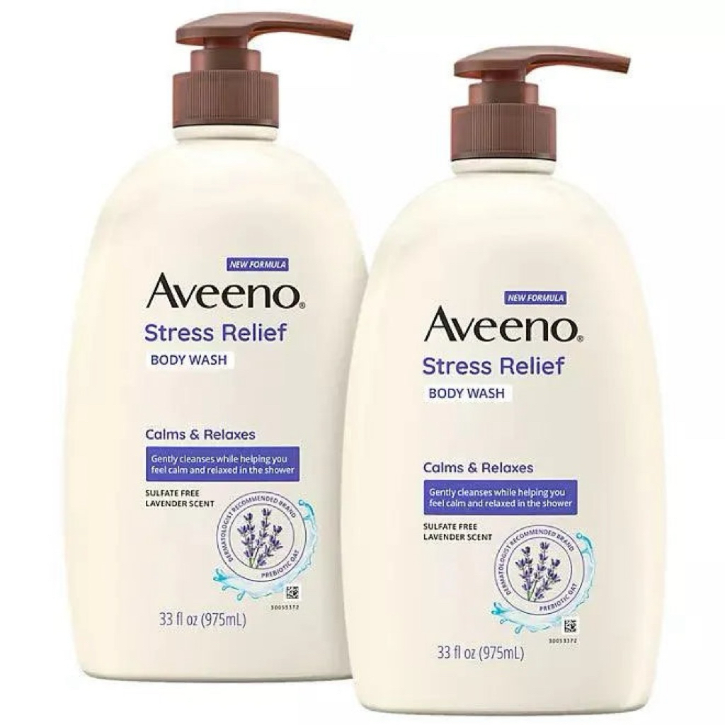 [USA] Sữa tắm AVEENO STRESS RELIEF LAVENDER SCENTED 975ml