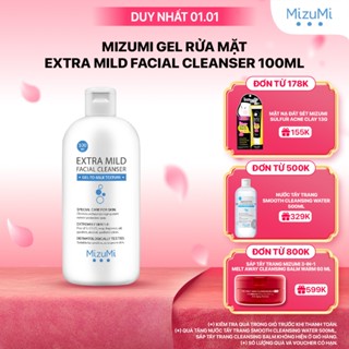  MizuMi Gel Rửa Mặt Extra Mild Facial Cleanser 500ml 