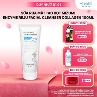  Sữa rửa mặt tạo bọt MizuMi Enzyme Reju Facial Cleanser Collagen 100ml 