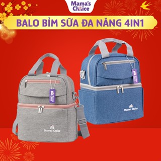  Balo Bỉm Sữa Mama’s Choice Giữ Lạnh Sữa Mẹ Lên Đến 14h Giữ Ấm Thức Ăn Cho Mẹ và Bé Thiết Kế Thời Trang 