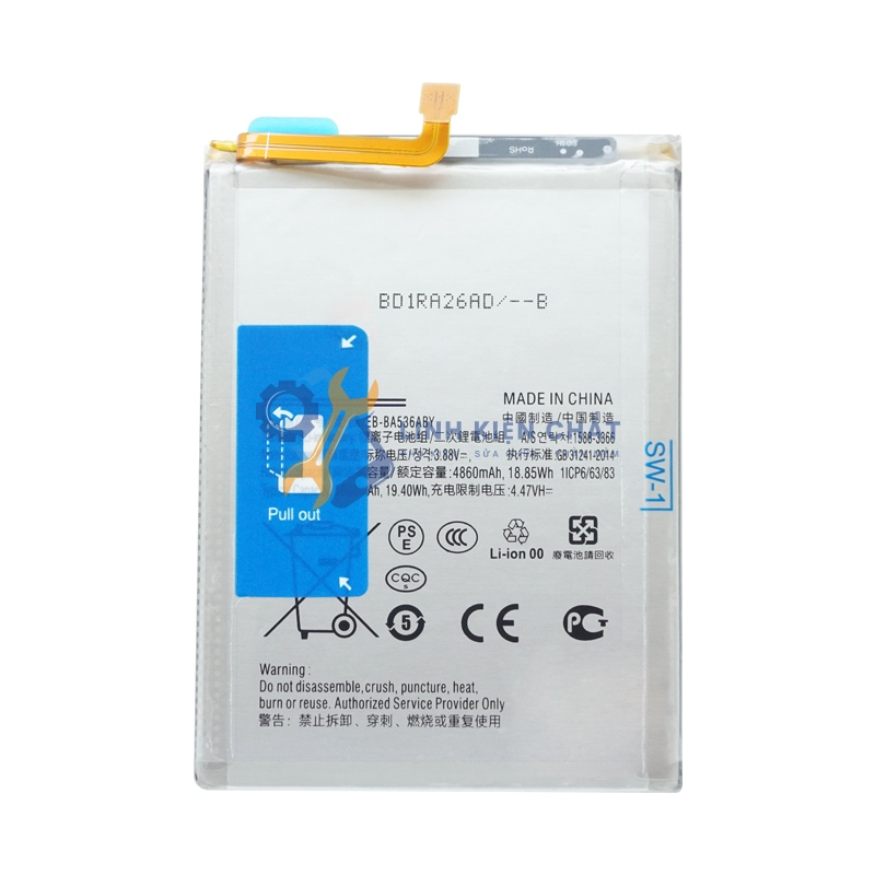 Pin dành cho điện thoại Samsung EB-BA536ABY / Galaxy A33 5G / Galaxy A53 5G Zin