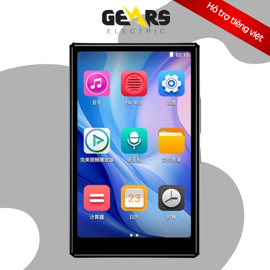 Máy Nghe Nhạc MP3/MP4 Màn hình Cảm Ứng 4.0 inch, bluetooth, FM, Xem Phim M6