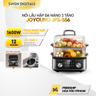 Nồi lẩu hấp đa năng Joyoung dung tích 16L JFS-556- BH chính hãng 24 tháng