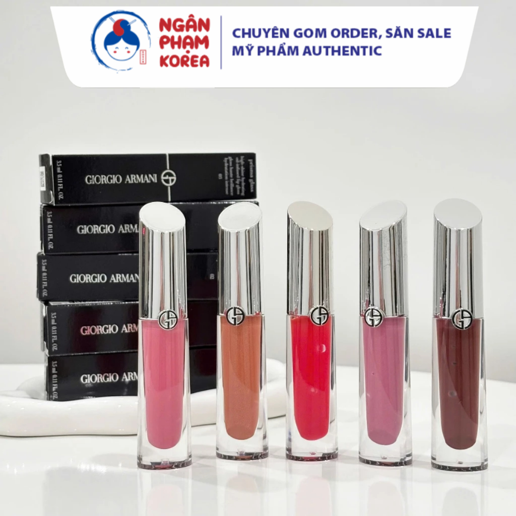 [Chính hãng][Có bill] Son Bóng Có Màu Giorgio Armani Beauty Prisma Glass Lip Gloss 3.5ml