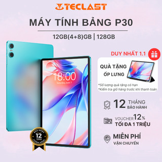   PHIÊN BẢN MỚI  Máy Tính Bảng Teclast P30 12GB 4+8  128GB| HD 10,1” | 6000mAh | 2 Loa Kép- Hàng Chính Hãng - BH 12 tháng 