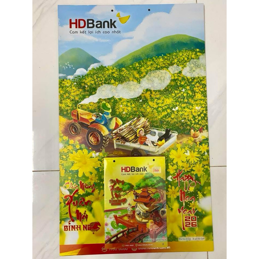 Lịch block HDbank trăm hoa đua nở