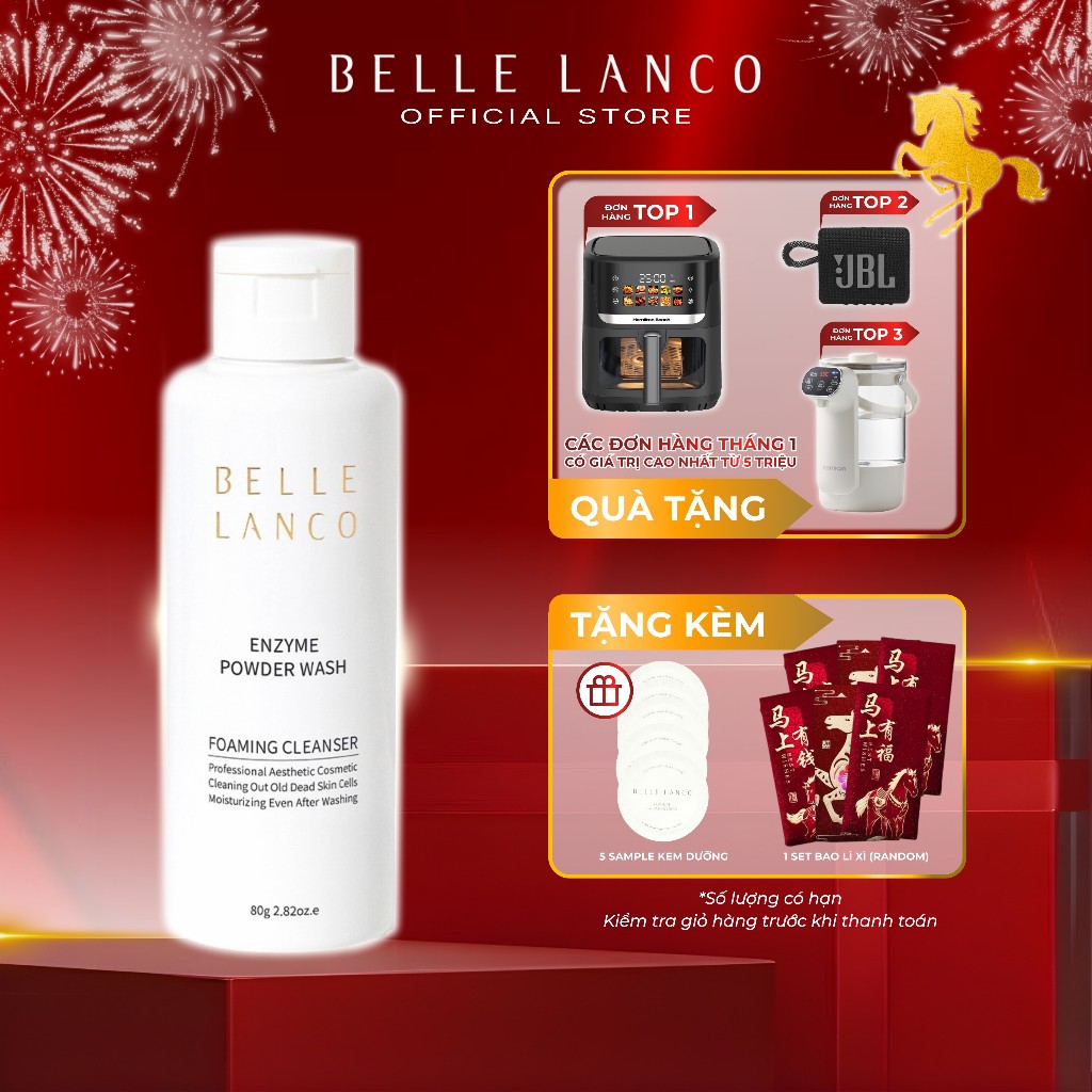 Bột rửa mặt Belle Lanco Enzyme Powder Wash pH5.5 80g