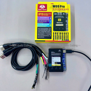 Box fix pin không cần cáp W09 Pro OSS / 11-15PM - Mẫu mới nhất