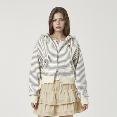 Áo Khoác WHO.A.U Steve Hood Zip-up(F)_WHMZG2221F